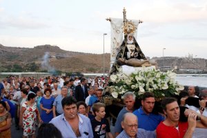 Imagen de archivo de las fiestas de La Alquería en Adra.