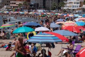 Imagen de archivo de una playa.