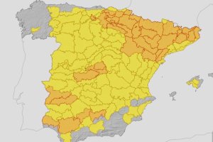 Mapa de España de este miércoles.
