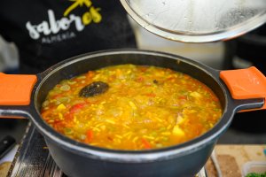 El plato de gurullos de Joaquín Felices.