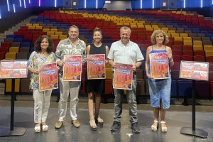 Autoridades pulpileñas en la presentación de la programación de Otoño 2023.