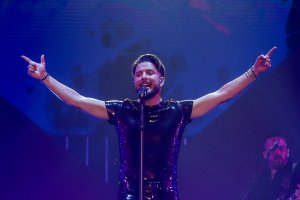 Manuel Carrasco en concierto.