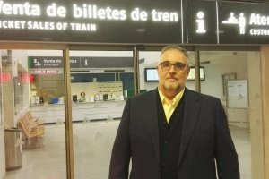 José Carlos Tejada, coordinador de la Mesa del Ferrocarril.