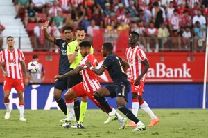 Imagen del Almería-Real Madrid de la segunda jornada de Liga.