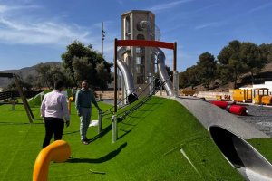 Imagen del nuevo Parque de la Alpujarra de Berja.