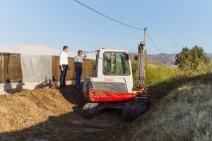 Labores que se están realizando en el municipio de Níjar.