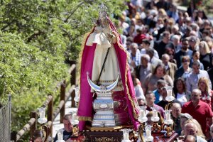 La Virgen de la Cabeza de Monteagu en procesión