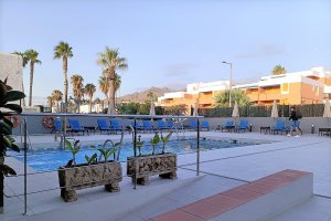 Un hotel de Mojácar, en el Levante almeriense, en una foto de archivo.