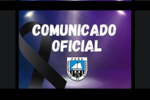 La imagen que acompaña a uno de los mensajes de condolencia.