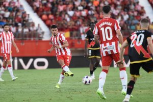 El argentino en el partido ante el Rayo de Francisco.