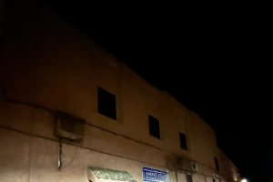 Una fotografía captada por los turistas almerienses tras el terremoto.