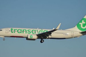 Imagen de archivo de un avión de la aerolínea que cubre el trayecto de Almería a París.