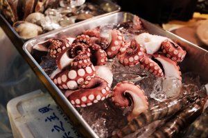 Pulpo en la cena de este lunes.