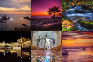 Imágenes andaluzas presentes en el certamen.