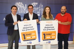 Presentación del acuerdo entre Ayuntamiento y Empark.