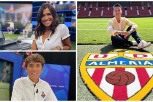 Ana Garcés, Darío Montero y Diego Plaza apostaron por una gran temporada del Almería.
