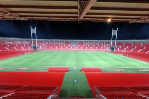 El Mediterráneo sigue siendo uno de los campos más modernos de la Liga Profesional.