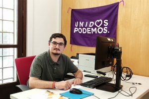 Alejandro Lorenzo, portavoz del Grupo Municipal de Podemos-IU