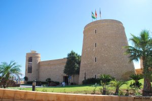 Castillo de Santa Ana en Roquetas de Mar.