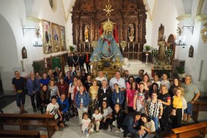 Arrancan el peregrinaje a los pies de  la patrona de Tíjola, la Virgen del Socorro.