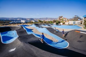Nuevo circuito de pump track en Roquetas de Mar.