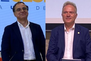 Desde la izquierda, José Céspedes y Diego Valera.