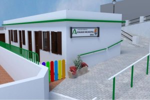 El nuevo centro escolar de Enix.