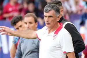 Mendilíbar, entrenador del Sevilla.