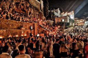 Archivo de la Noche de las Velas en Mojácar. Foto: Miguel García Campoy