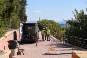 Los trabajos ya están en la zona del Paseo de Ribera