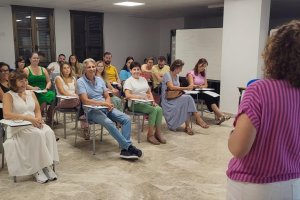 Desarrollo de una de las jornadas formativas en Distrito Sanitario Poniente.