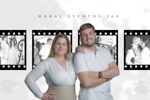 José David y Mónica, la pareja emprendedora detrás de Maral Eventos.