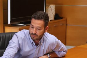 David Fernández, concejal de Obra Públicas, Mantenimiento y Servicios.