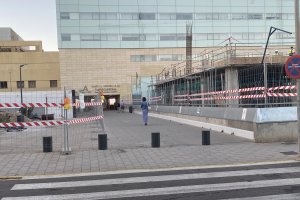 Este es el acceso a Torrecárdenas y Materno que se cerrará dentro de unos días.