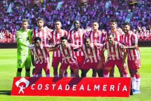 El once del Almería de Alberto Lasarte.