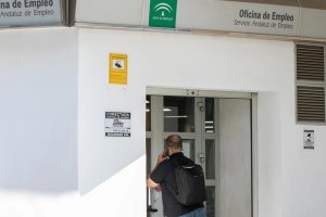 Imagen de archivo de una Oficina de Empleo.