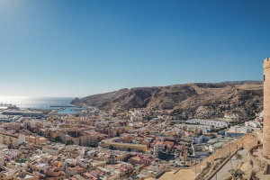 Vista general de Almería.