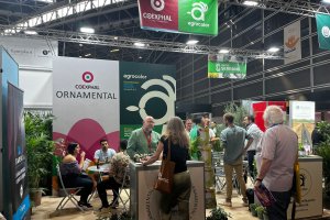 Stand de Coexphal en la 52 edición de Iberflora celebrada en Valencia