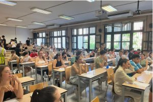 Prueba de acceso a la universidad en la UAL.