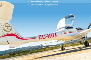 Avioneta de One Air.