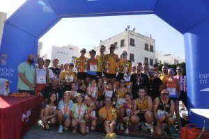 Participantes en la Carrera Popular de Mojácar.