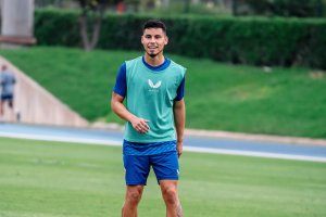 Lucas Robertone ha recuperado la sonrisa después de salir de la lesión.