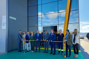 Corte cinta institucional fábrica AGRInova Science