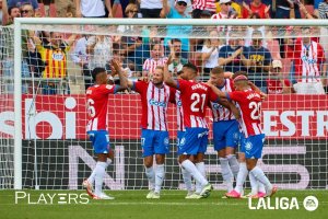 El Girona no se cansa de hacer goles.