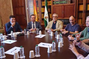 Reunión en la Sudelegación del Gobierno.