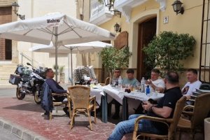 Terraza del restaurante.