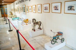 Exposición de juguetes.