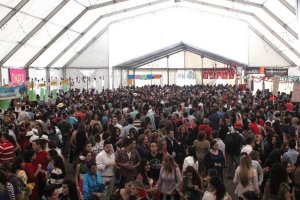 Imagen de archivo de una edición de la Feria de Albox años atrás.