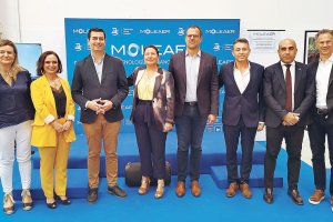 La consejera de Agricultura de la Junta de Andalucía, Carmen Crespo acudió a la inauguración de la planta.