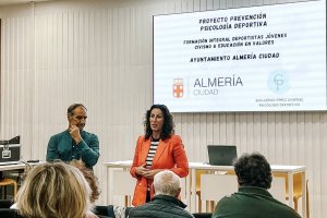 Antonio Casimiro y María del Mar Vázquez en la primera jornada